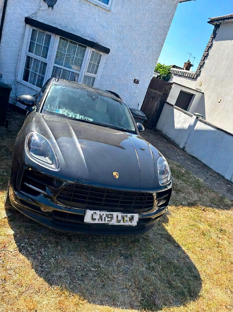 Porsche Macan after repair